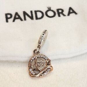 Pandora Two-Tone Infitinty Mom S925 ALE Dangle Charm